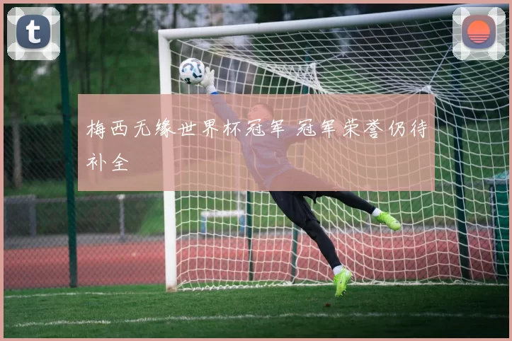 梅西无缘世界杯冠军 冠军荣誉仍待补全