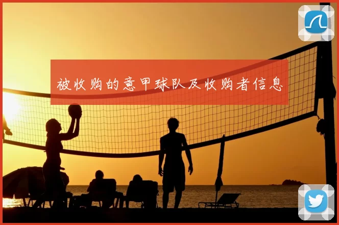 被收购的意甲球队及收购者信息